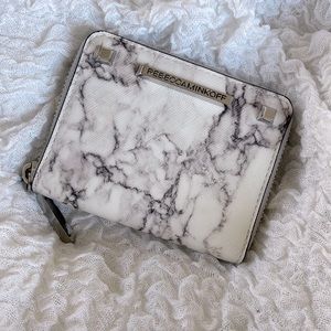 Rebecca Minkoff Small Zipper Marble Wallet